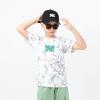Children's Summer Clothing K-style Kids Sports Short-Sleeved T-shirt Children's Mesh Quick-Drying Breathable Boy Letter Jacket