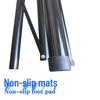 Adjustable Speaker Floor Stand for 10, 12, 15-Inch Speakers with Triangle Base and Foot Stand
