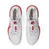 New Asics Court FF 3 Novak Anti Slip Wear Resistant Low Top Tennis Shoes Men's White Red 1041A522-966