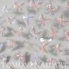 Xiaohongshu Shell Fairy Butterfly Aurora Nail Stickers - Romantic & Elegant Style