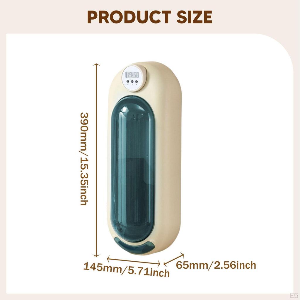 Essstäbchenhalterung Abnehmbarer Timer Platzsparend Stabil Haushalts-Kochutensilien-Organizer