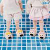 1 Pair Mini Big Nose Dog Doll Shoe Round Toe Ob11 Doll Slippers Silicone Puppy Slippers  Kids Gift