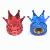 4 STK Universal Kronenrad Ventilkappen Luft Staubdicht Wasserdicht Auto Motorrad Reifen Felgenabdeckungen Autodekoration Ventilkappen