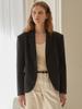 Bemuse Mansion Overfit Single Jacket - Cream