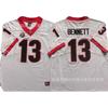 NCAA College Football Jersey Bulldogs Georgia Bulldogs Embroidery Spot Custom