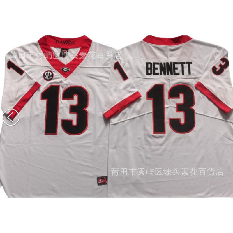 NCAA College Football Jersey Bulldogs Georgia Bulldogs Embroidery Spot Custom