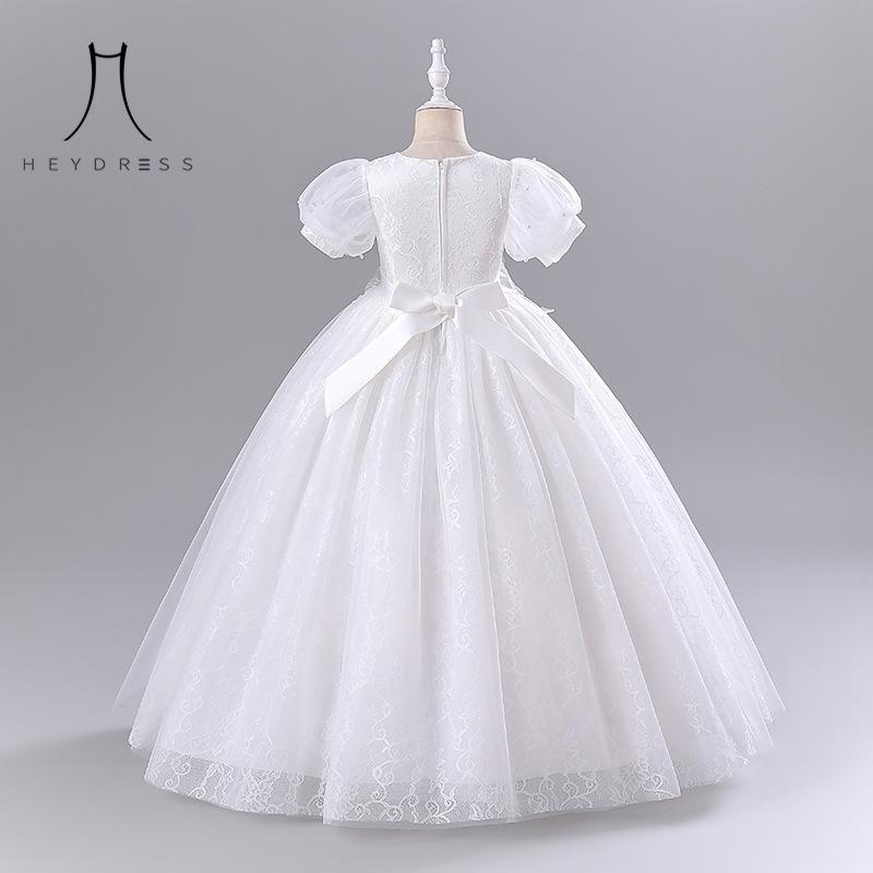 Girl One Year Old Children's Dress Princess Wedding Dress Flower Girl Show Performance Party Dress