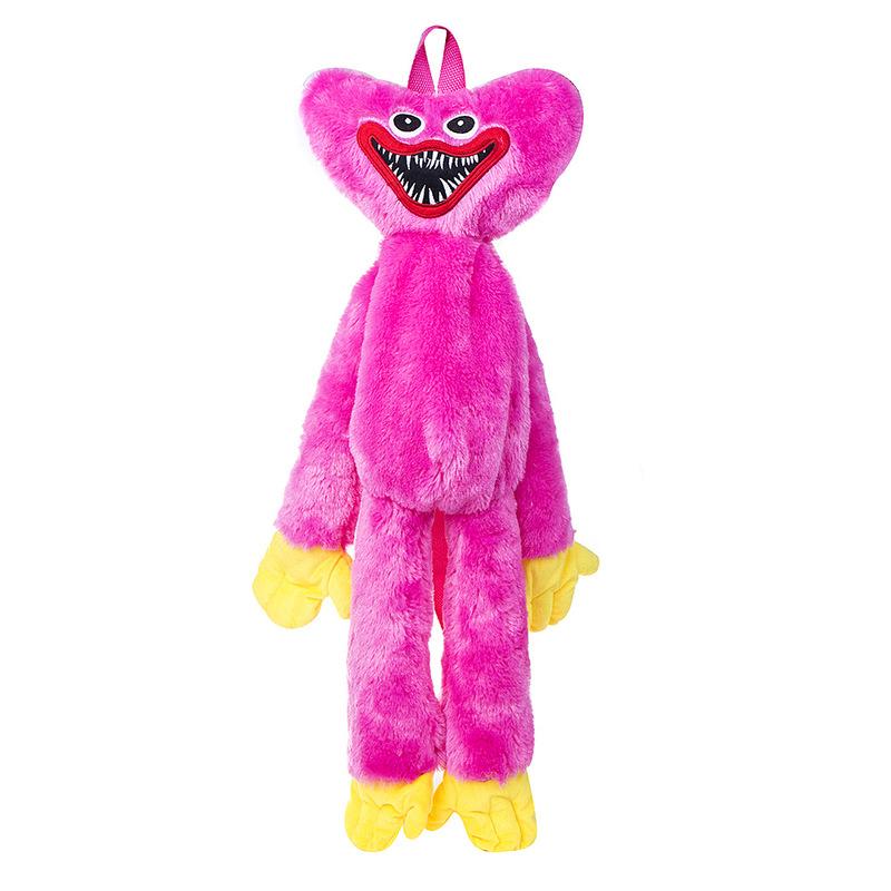 Plush Poppy Playtime Backpack Schoolbag Huggy Wuggy Plush Toy Stuffed Doll Kids