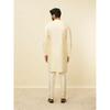 Manyavar Men's Cotton Kurta (MK50102-303-M_Cream_38)