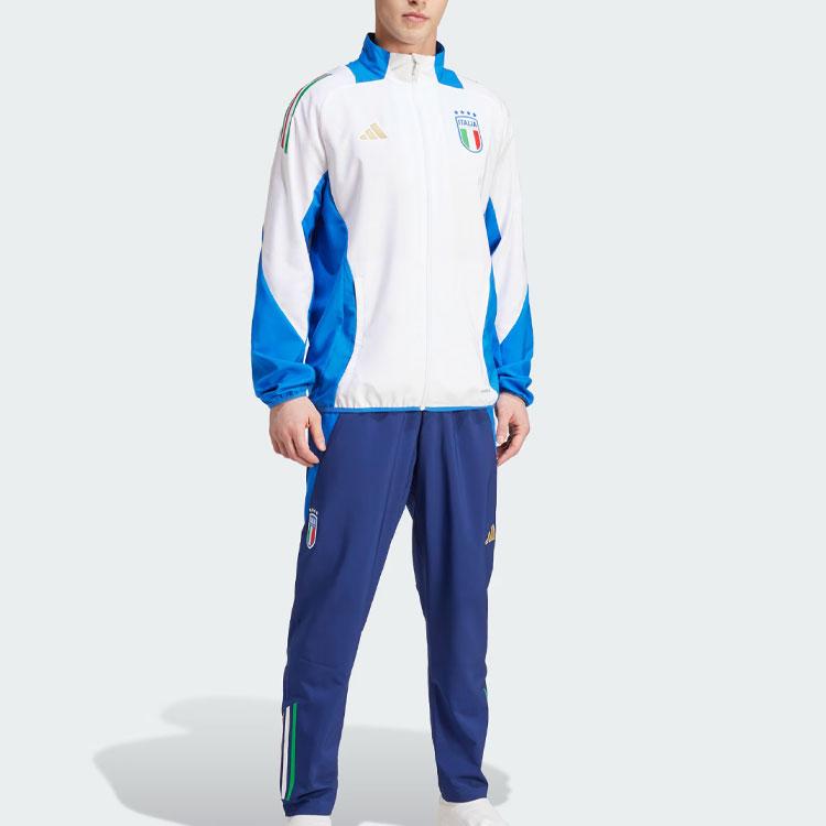 Adidas Italy Tiro 24 Competition Presentation Tracksuit Bottoms Men Bottoms Blue IQ2181