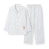 Orcite Men Cotton Drip Long Sleeve Pajama Set I008