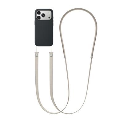 Verstellbare Hülle Magnetisches Handy-Lanyard Anti-Verlust Gewebtes Handy-Crossbody-Lanyard Strapazierfähiges Nackenband für iPhone 17/Air/17 Pro Max