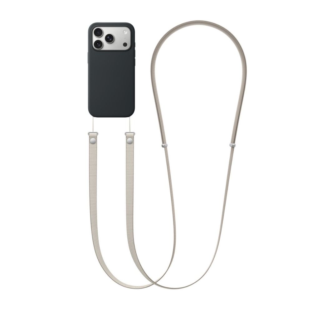 Magnetic Phone Lanyard Durable Anti-loss Phone Crossbody Lanyard Woven Neck Strap for iPhone 17/Air/17 Pro Max