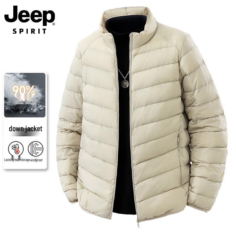Мужская зимняя пуховая куртка JEEP SPIRIT с воротником-стойкой M