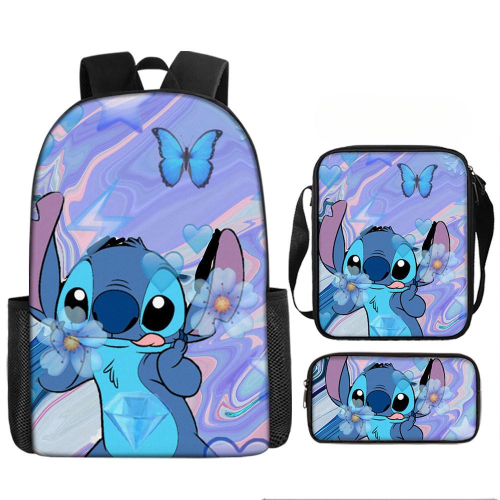 Школьный рюкзак Disney Стич из Оксфордской ткани, легкий, дышащий, для детей Style 37