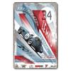 Vintage Metal Tin Signs Racing Car Plaque Decor F1 Racetrack Metal Poster Wall Art for Garage