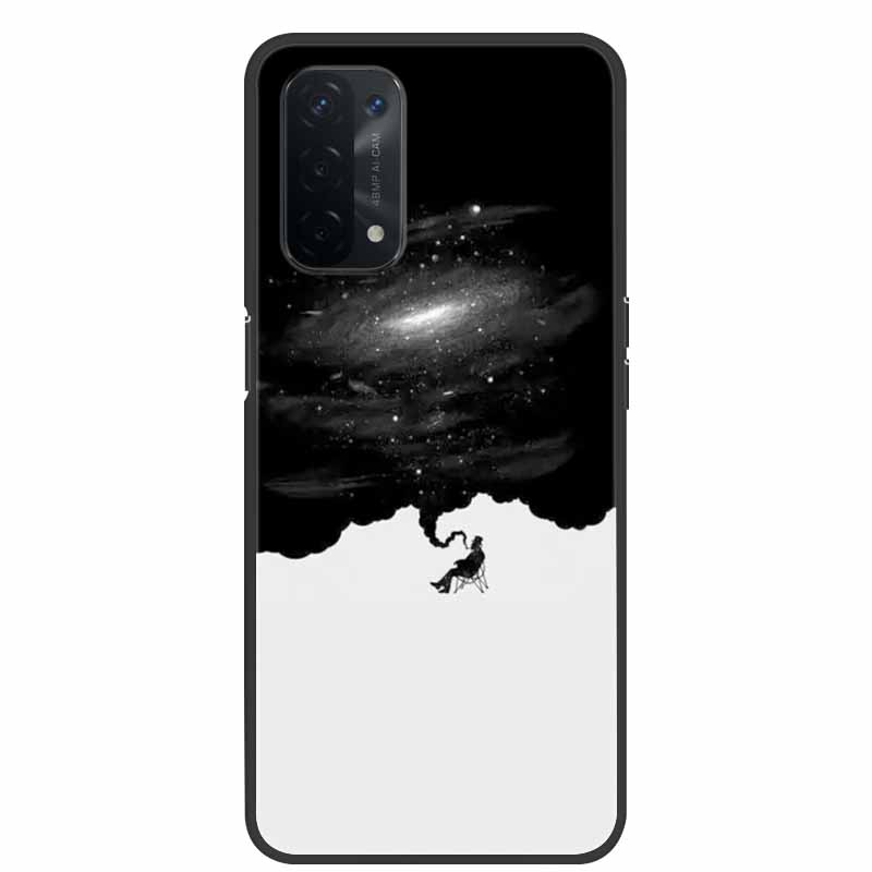 For Oppo A54 5G Case Marble Soft Silicone Back Case for Oppo A55 5G Phone Cover OppoA54 A54 A55 4G 5G 2021 Coque Funda Bag