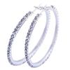 Women's Luxury Party Crystal Rhinestone Earring  Hoop Ear Ring Jewelry Charms