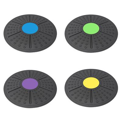 1 Adet Yoga Denge Tahtası Disk Yuvarlak Plakalar Fitness Eğitim Pedalı Duyusal Eğitim Denge Tahtası Duyusal Rehabilitasyon İçin