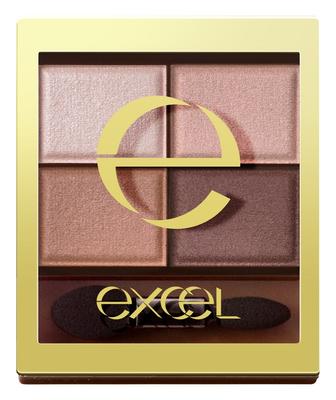 Paleta de Sombras Excel Skinny Rich SR07 Marrom Magnólia Maquiagem