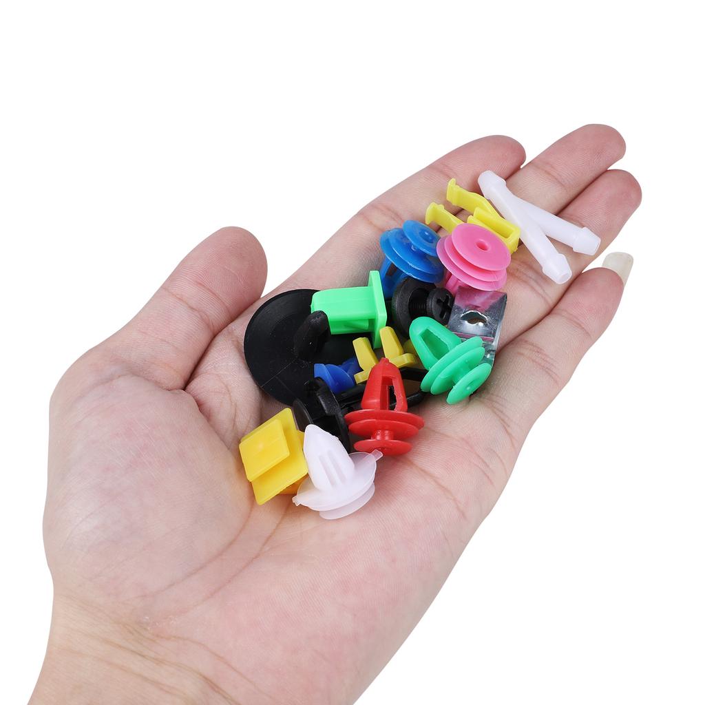 Universal Automotive Fastener Clip Set Car Door Trim Panel Good Fixation Lightweight Small Push Pin Rivet Workshops