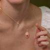 Elegant Retro Style Necklace Copper 2.7 Cm 1 Pc