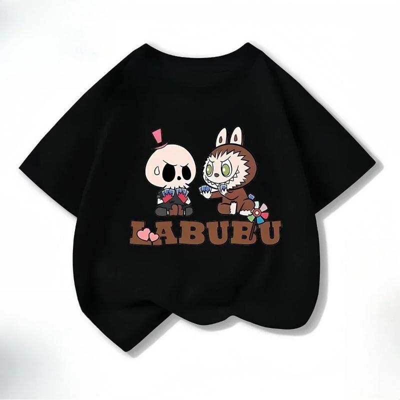 Summer Cute Kawaii Cartoon Print Children T-shirt Casual Fashion Cotton Short-sleeve Top Kid Tee Boys Girls Tshirt Funny Clothes