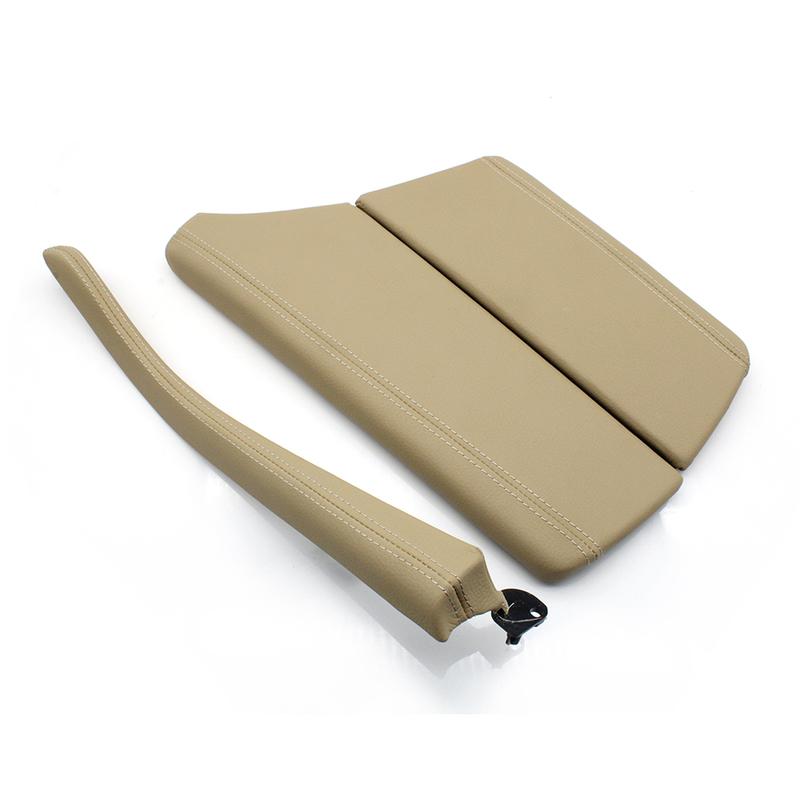 LHD Central Console Storage Box Lid Armrest Case Cover Panel Leather Trim Strip For BMW 5 Series F10 F11 F18 520i 523i 525i 528i