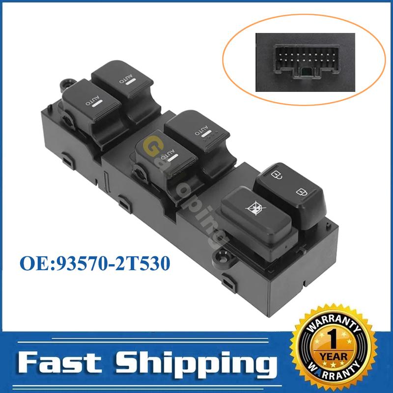 

For 2011-2015 Kia Optima 5 Electric Power Window Control Switch Glass Regulator Button Car Accessories 93570-2T530 935702T530