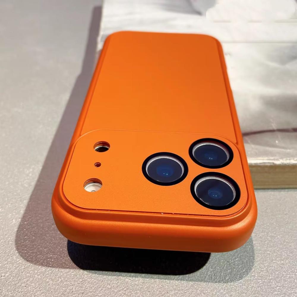 Luxusní matný tvrdý PC matný tenký kryt pro iPhone 17 Air 16 15 14 13 12 11 Pro Max 17pro Pokovená fólie na fotoaparát Ochranný matný kryt