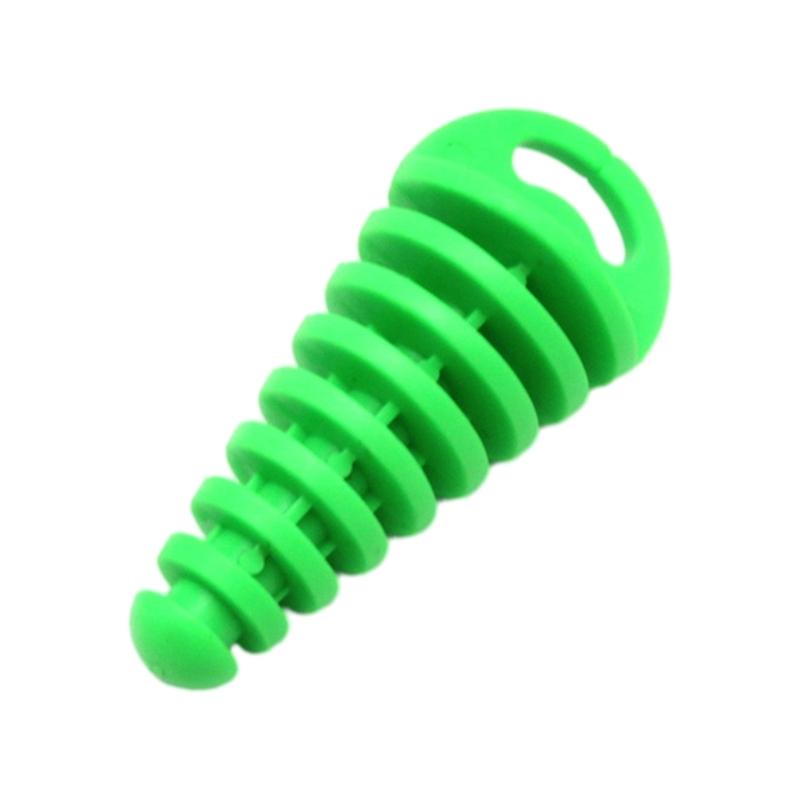 

Motorcycles Exhaust Pipe Plug Muffler Wash Plug Pipe Protector Rubber Air Bleeder Plug 0.6 -1.5 Wash Plug 1 зелёный