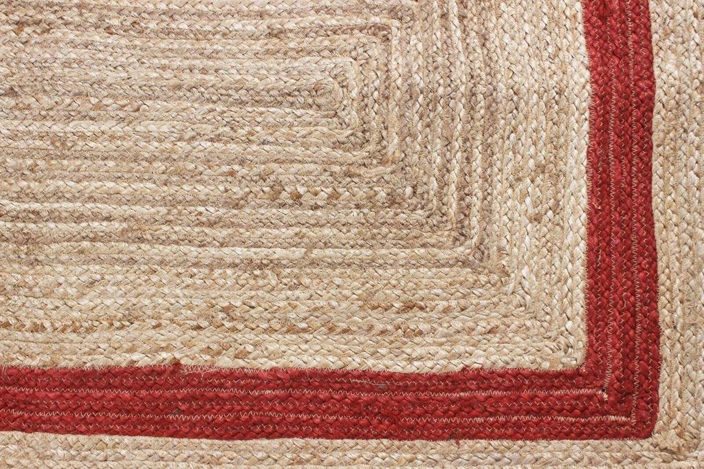 Jute Handmade Rug Round Natural Rug for Any Space Look Rustik Decor For Any Space