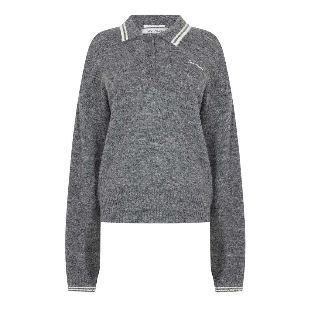 Jack Wills Womens/Ladies Knitted Collared Polo Shirt