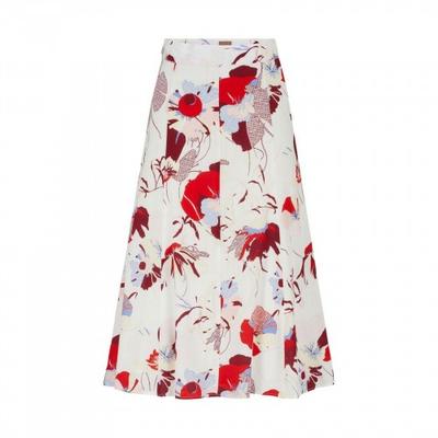 Womens/Ladies Vallua High Waist Midi Skirt