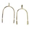 Young Girl Chrome Plated Spurs Women S Chrome Brass Zinc Alloy Narrow Spurs