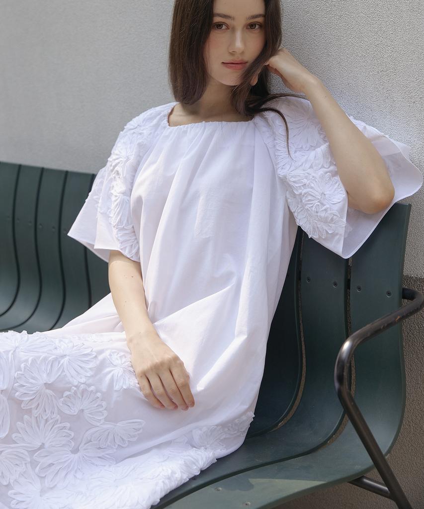 TINABLOSSOM Much White Dress