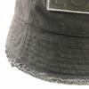 Loewe K820HB1X20 Logo Fringe Cotton Hat Black Cotton Women Used