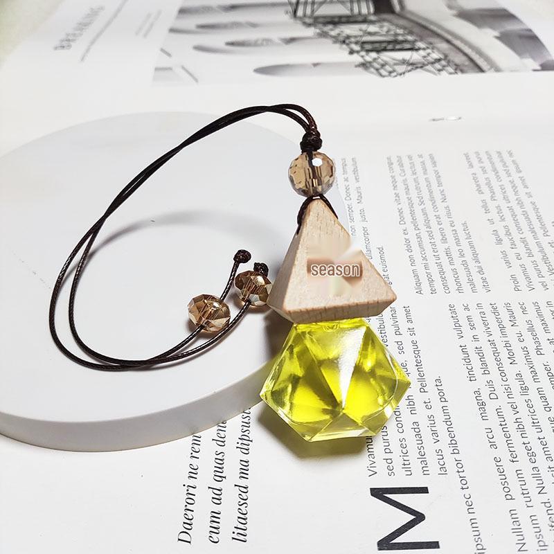 All Seasons Zen Tea Car Aromatherapy Pendant - Long-Lasting Fragrance for Rearview Mirror
