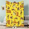 Curious George Throw Lightweight G Flannel Blanket Soft Skinfriendly for Summer Cooling