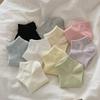 Girls' Cotton Summer Ankle Socks - Anti-Odor White Crew & Mid-Calf Options