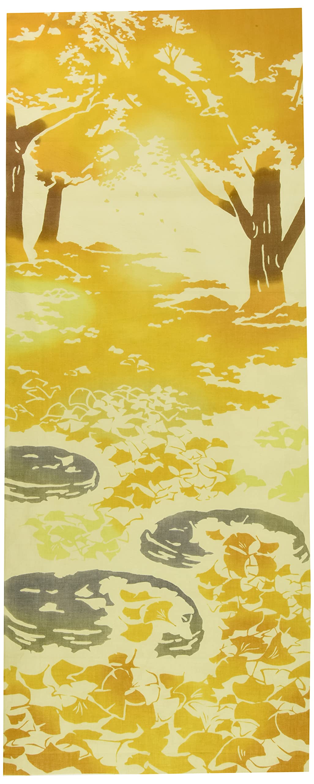 

Miyamoto Towel Hand Hanafuto Ginkgo 36 x Dyed 50090 Towel, Carpet, 90cm, Tenugui,