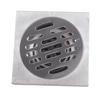 Thick Stainless Steel Square AntiOdor Bathroom Floor Drain Cover Waste Gate Shower Drainer