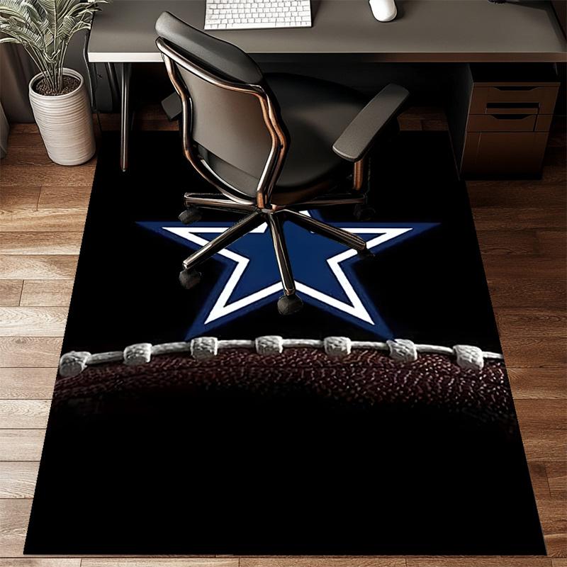 Dallas Cowboys Rug Game Carpet, Floor Mat for Bedroom Living Room Entryway Rug, Home Decor Idea Gift for Christmas birthday
