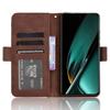 For OnePlus Nord CE3 5G/Oppo K11 5G PU Leather Wallet Phone Case Shockproof Stand Cover with Multiple Card Holder