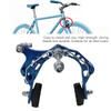 Aluminum Alloy Bike Brake Caliper Blue Dual Pivot Motorcycle Front Brake Lightweight Mountain Bike Brake