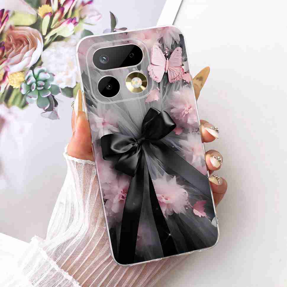 For Realme 16 Pro Plus 5G Case RMX5131 Bling Butterfly Silicone Phone Cases For Realme 16 Realme16 Pro+ Cover Shockproof Bumper