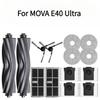 For Dreame MOVA E40 Ultra Robot Vacuum Roller Rubber Main Brush Mop Pad Dust Bag Filter Side Brush Accessories Spare Part