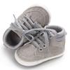 Spring and Autumn New Brown Baby Baptism Walking Shoes for Boys from 0 to 18 Months Soft Sole Lightweight Sports Shoes
