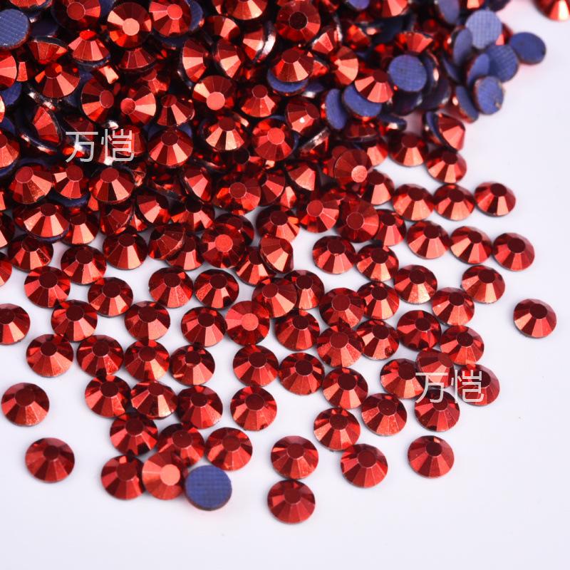 Imitation Glass Hot Diamond Rhinestone, Hot Melt Adhesive Bottom Protein Porcelain White Diy Crystal Beauty Clothing Accessories