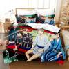 Bungou Stray Dogs S4 Beding Set Single Twin Ful Quen King-Sized Dimensionsd Dimensions Bed Linen Set Adult People Kid Bedrom Duvetcover Sets Anime Bed